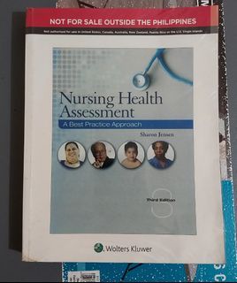 Nursing Health Assessment Third Edition by Sharon Jensen