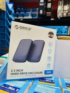 Orico 2.5" SATA HDD & SSD Enclosure USB 3.0 Black 2020U3 V1