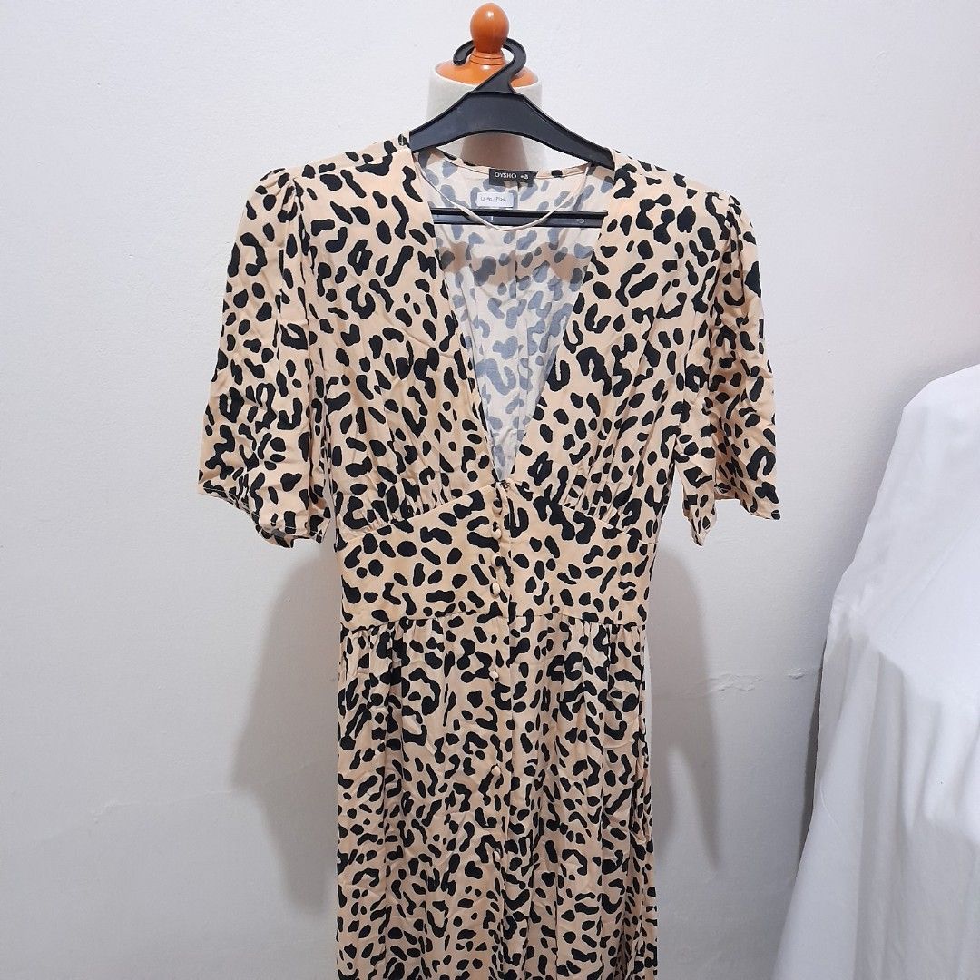 Oysho discount leopard dress