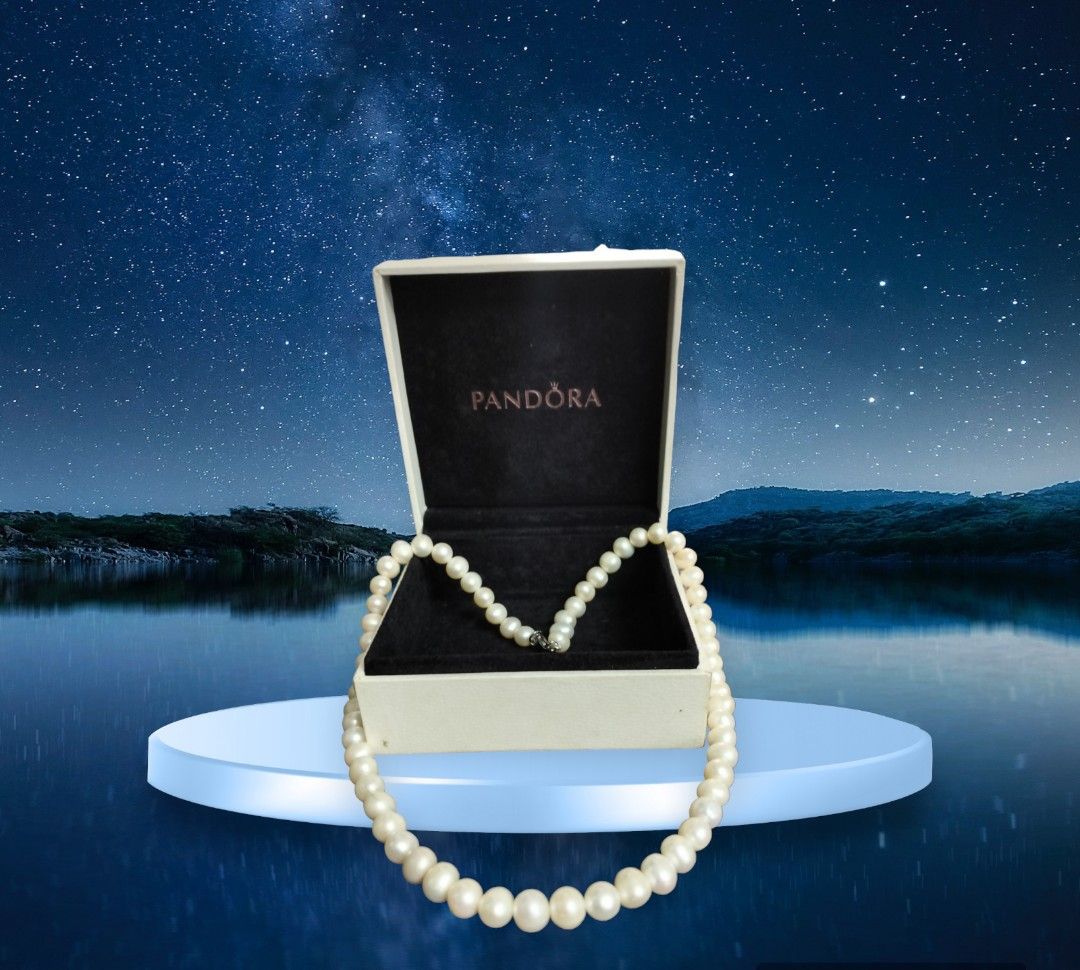 Pandora shop pearls necklace