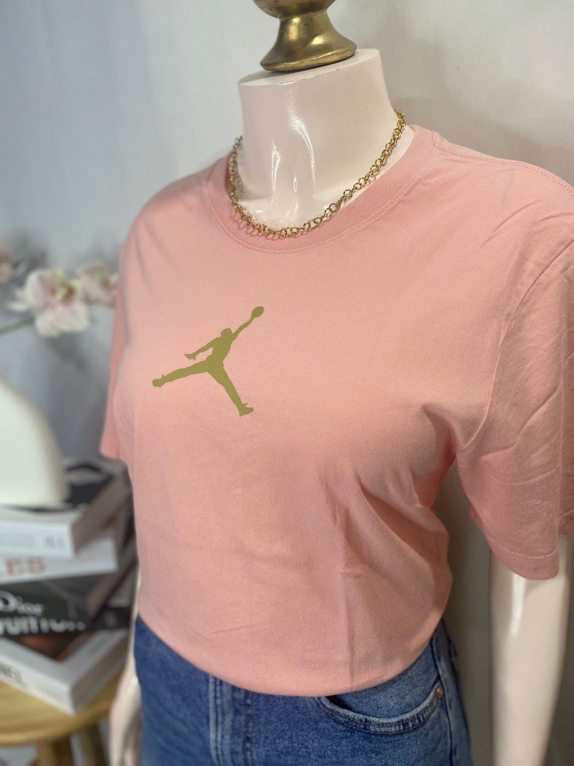 Peach jordan shirt sale