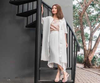 Popoluca The Label - Pleats dress