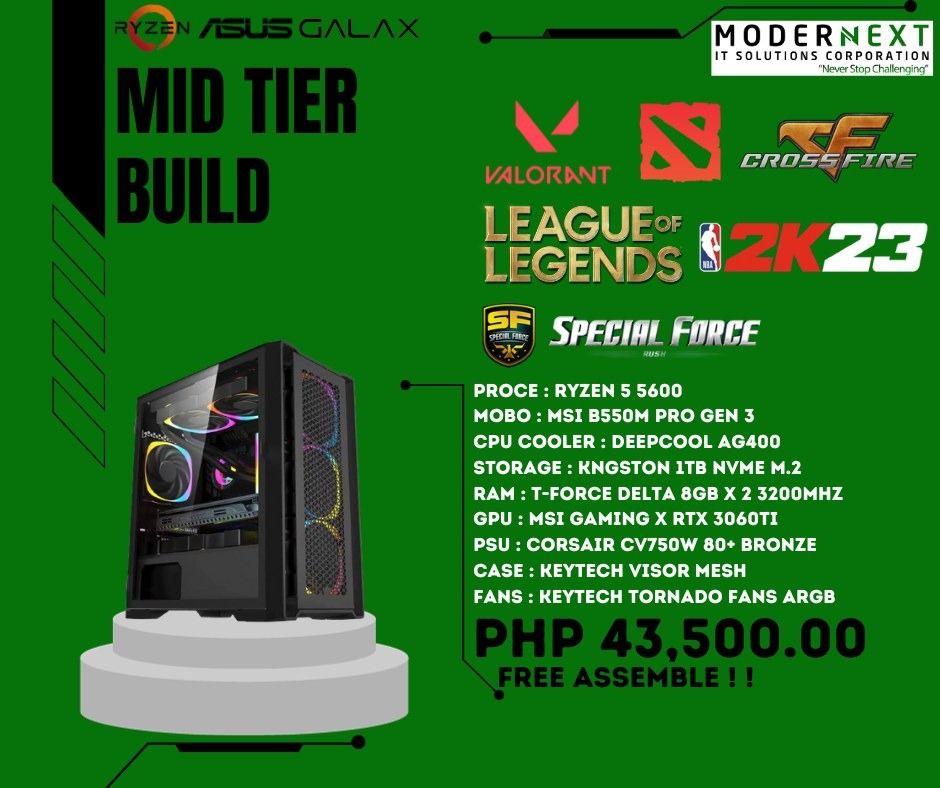 PRE BUILT SYSTEM UNIT, Computers & Tech, Desktops on Carousell