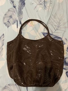 preloved suede ranson shoulder bag