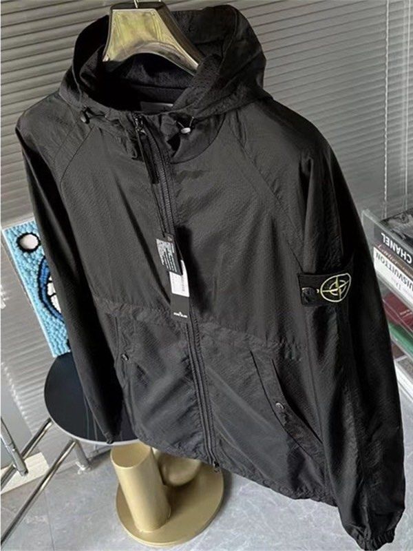 Premium Stone ISLAND WATERPROOF Jacket FULL TAQ FREE Sticker