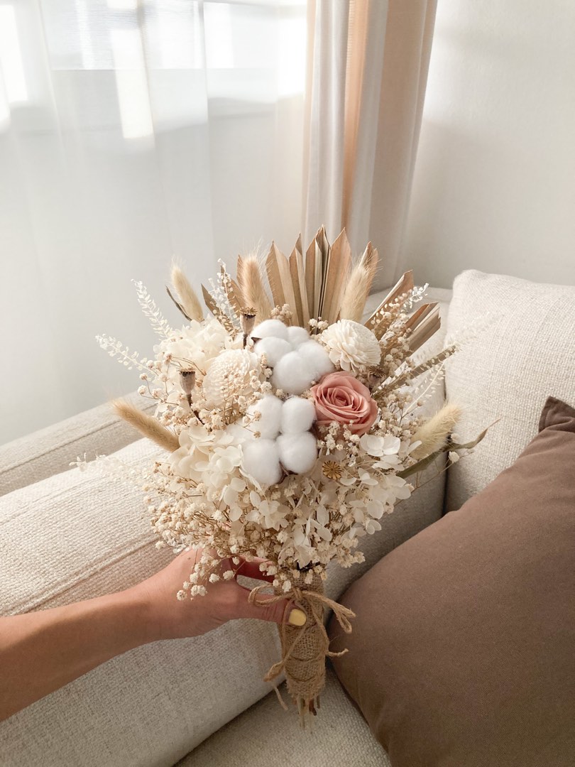 Preserved Rose Flower Bouquet suitable for Proposal ROM Wedding Flower