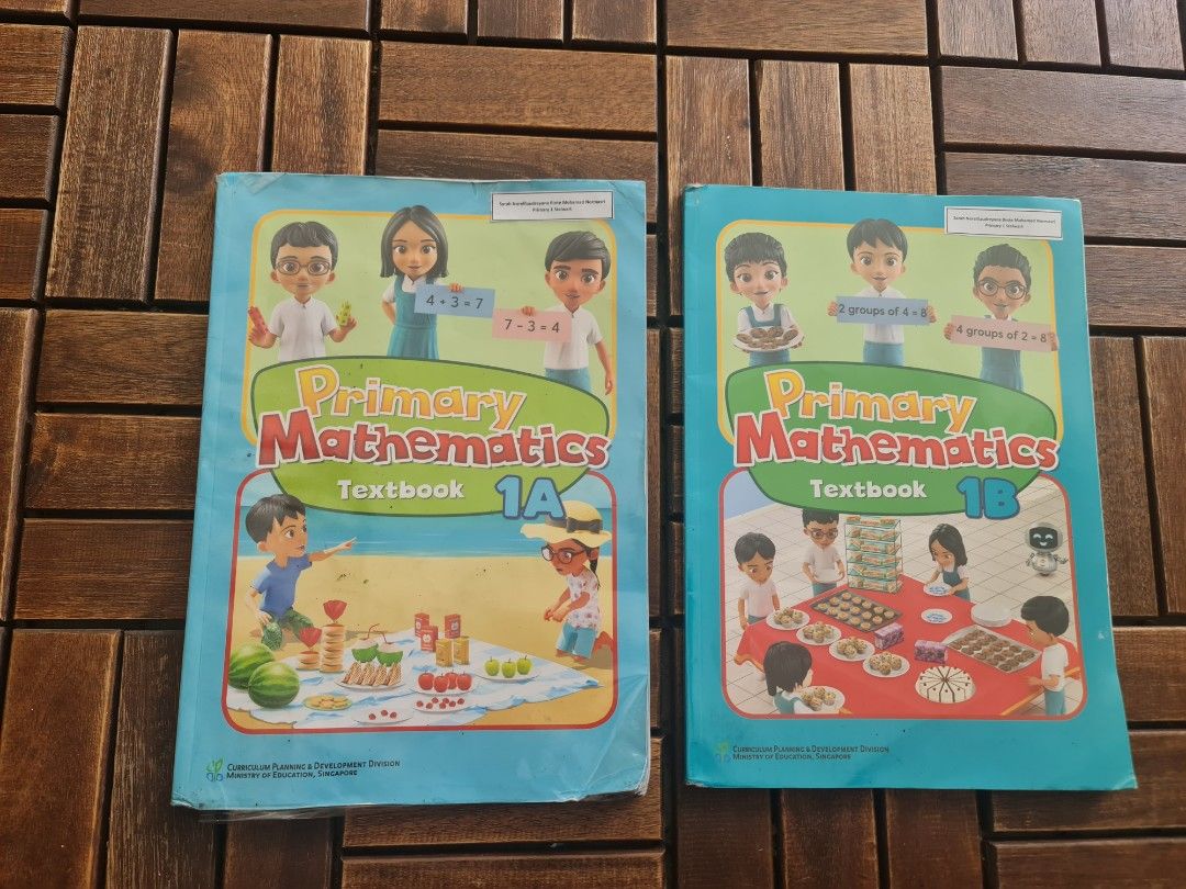 Primary 1 Maths Textbook, Hobbies & Toys, Books & Magazines, Textbooks ...