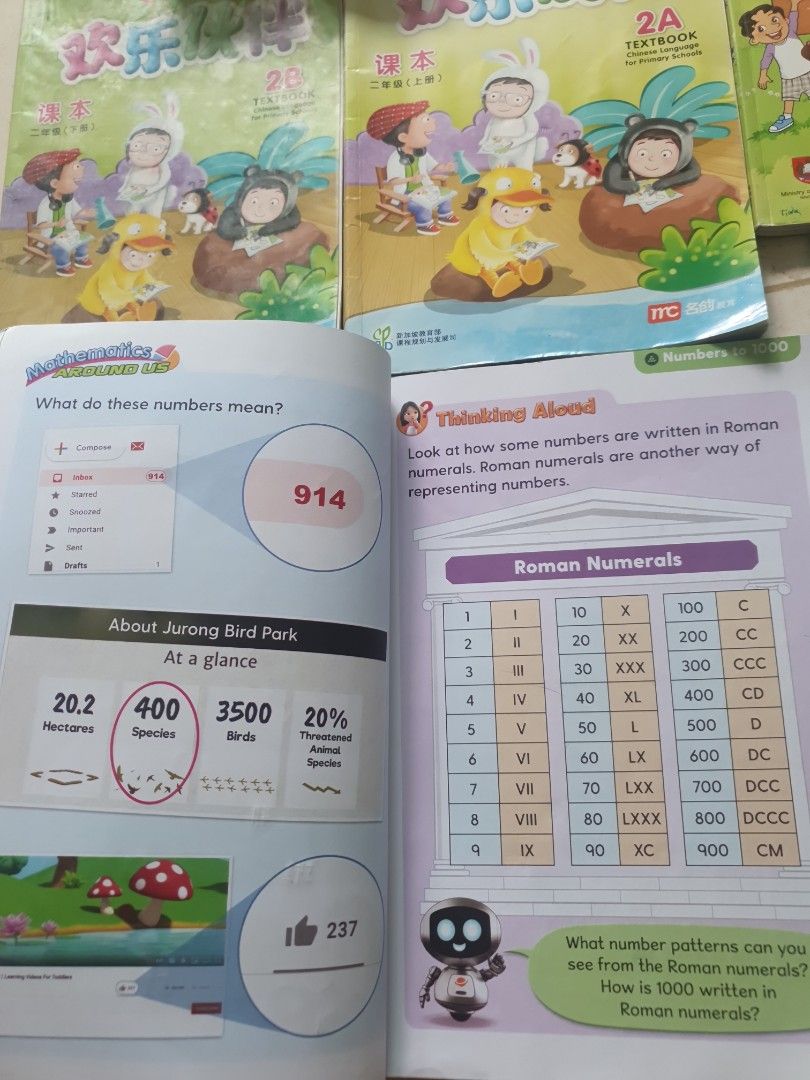 Primary 2 textbooks, Hobbies & Toys, Books & Magazines, Textbooks on ...
