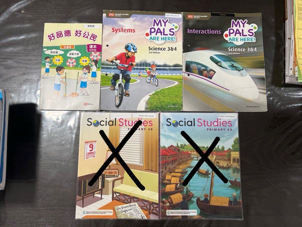 Primary 4 textbooks, Hobbies & Toys, Books & Magazines, Textbooks on ...