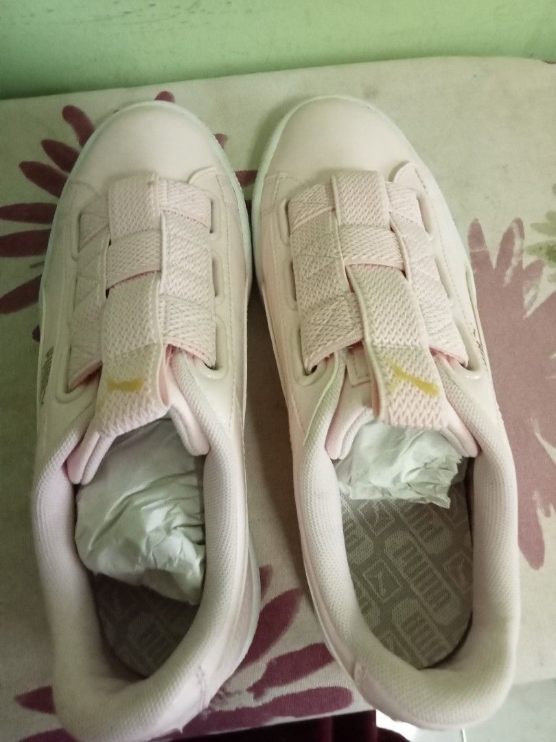 PUMA Basket Maze Women s Sneakers Pearl White Women s Fashion Footwear Sneakers on Carousell
