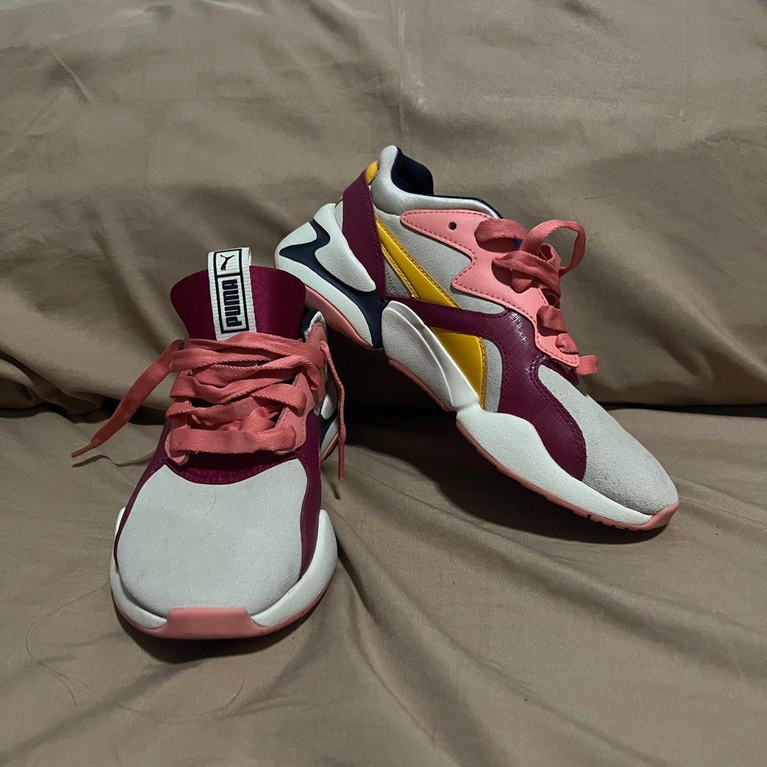 Puma Nova Suede pink womens Women s Fashion Footwear Sneakers on Carousell