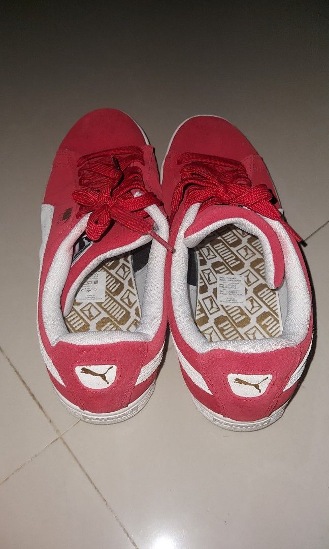 PUMA suede red Women s Fashion Footwear Sneakers on Carousell