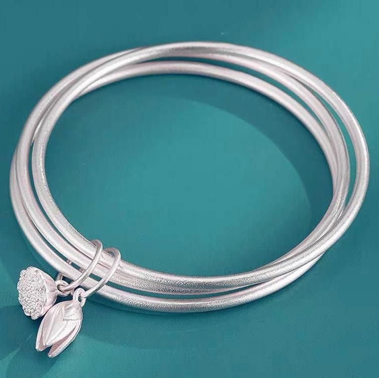 Pure silver sale bracelet for girl
