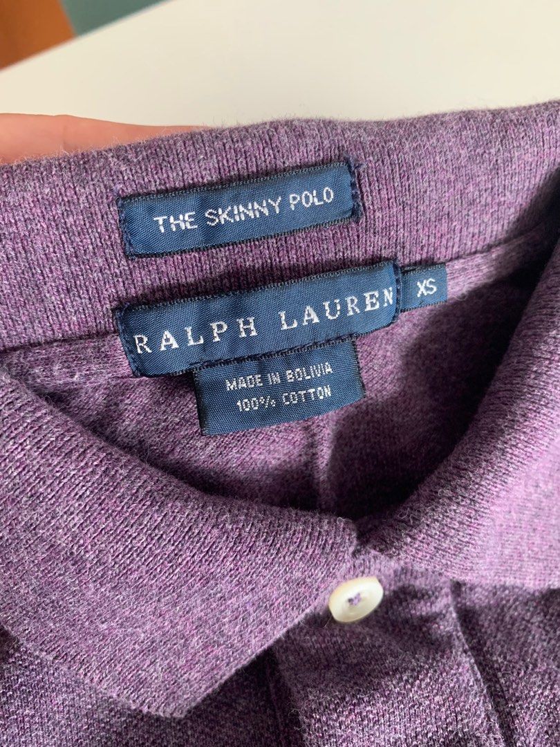 RALPH LAUREN The skinny polo Women s Fashion Tops Shirts on Carousell