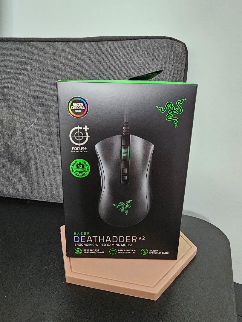 Razer Deathadder V2, Computers & Tech, Parts & Accessories, Mouse ...