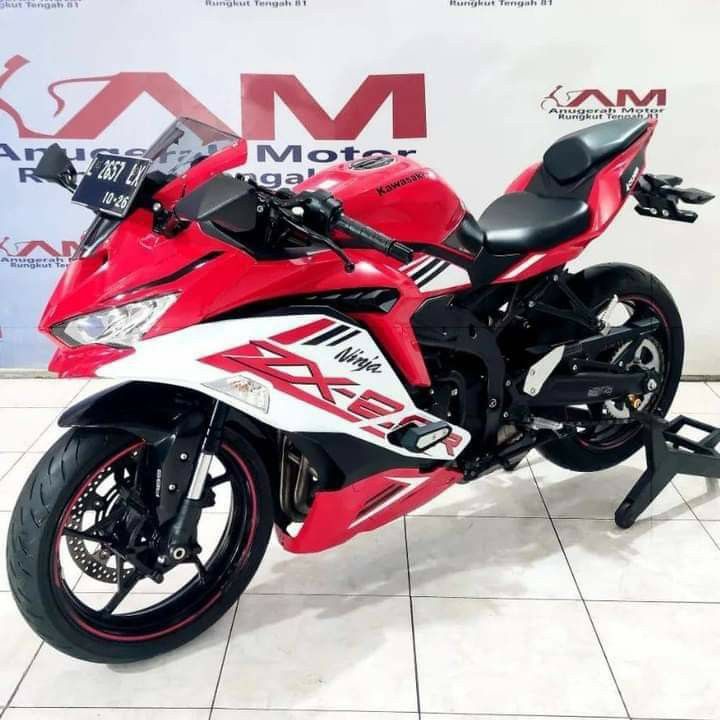 Ready kendaraan motor bekas hasil tarikan leasing kawasaki ninja zx25r tahun 2019 Motor di Carousell