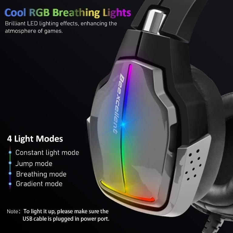 Beexcellent usb gaming discount headset for pc