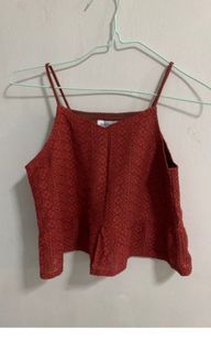 Red Crop Top