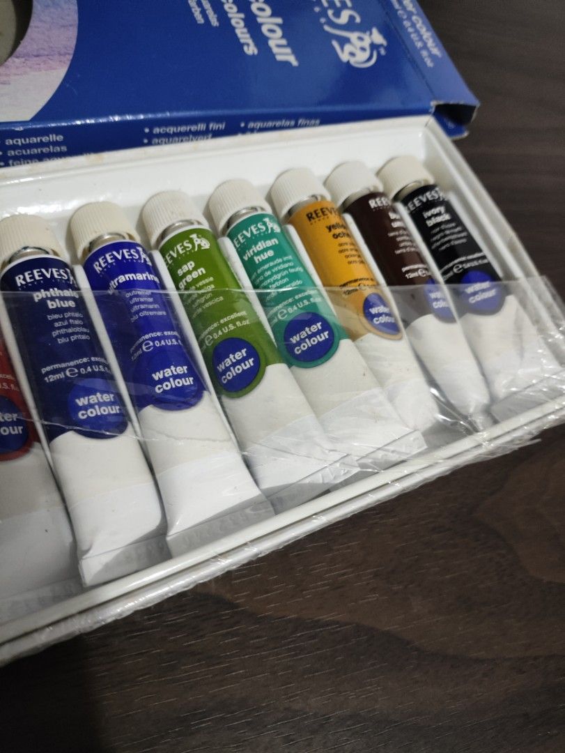 Reeves Watercolor Paint 12Set, Hobbies & Toys, Stationery & Craft, Art