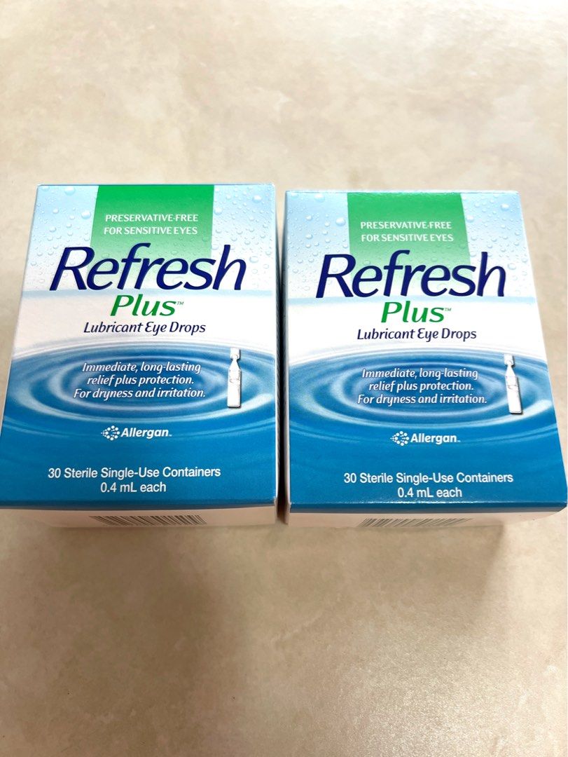 Refresh plus lubricant eye drop, Beauty & Personal Care, Vision Care on ...