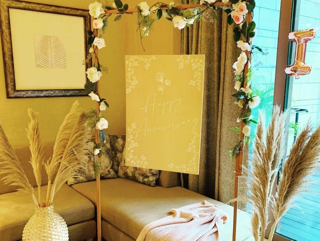 [Rental] - 4 Days Proposal set up kit, proposal stand, will you marry ...