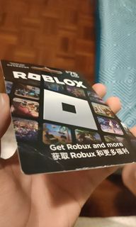 Roblox $30 Card, Video Gaming, Gaming Accessories, Game Gift Cards &  Accounts on Carousell