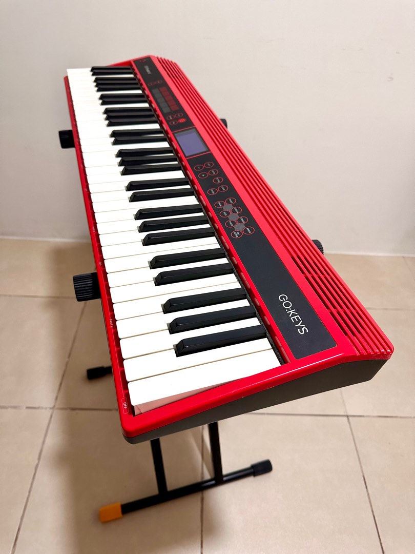 Roland GO:KEYS Red Music Keyboard, Hobbies & Toys, Music & Media ...