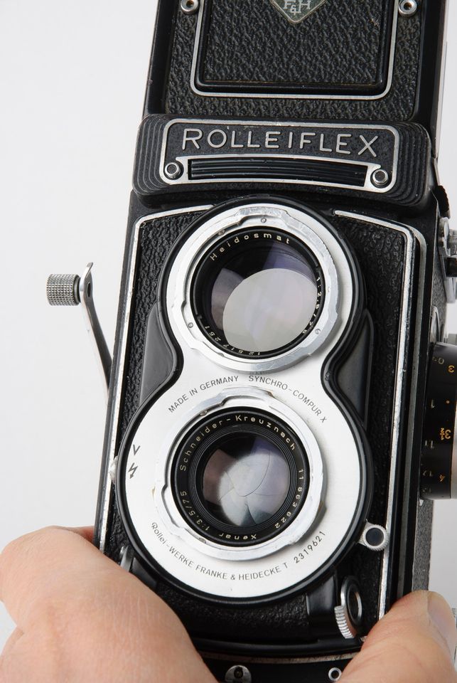 ROLLEIFLEX 3.5B Schnaider Xenar 3.5/75-