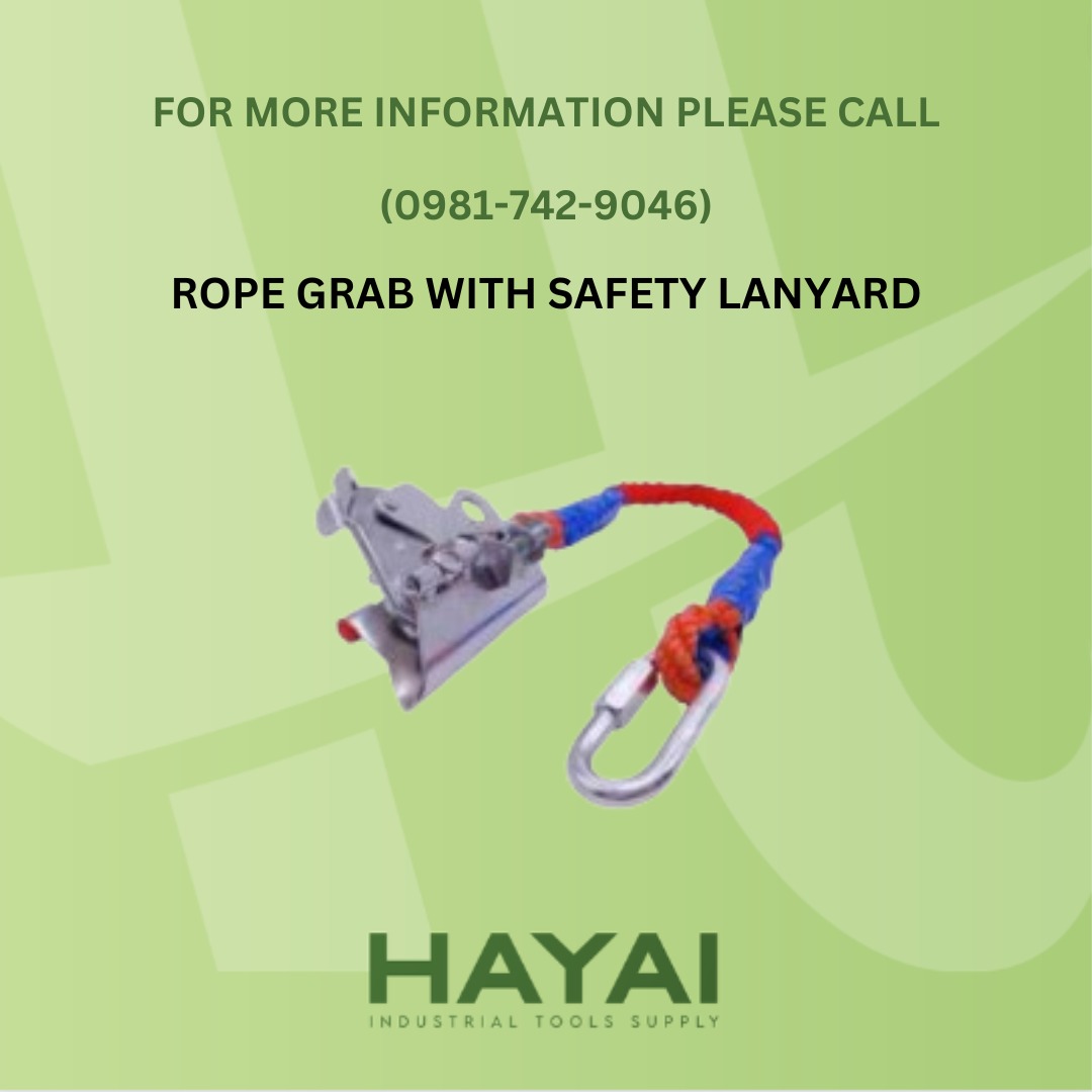 Rope Grab with Safety Lanyard, Commercial & Industrial, Construction