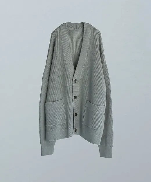 少量生産 ryo takashima ALPACA WOOL VNECK CARDIGAN | www ...