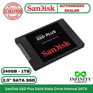 SanDisk SSD Plus Solid State Drive Internal SATA SSD