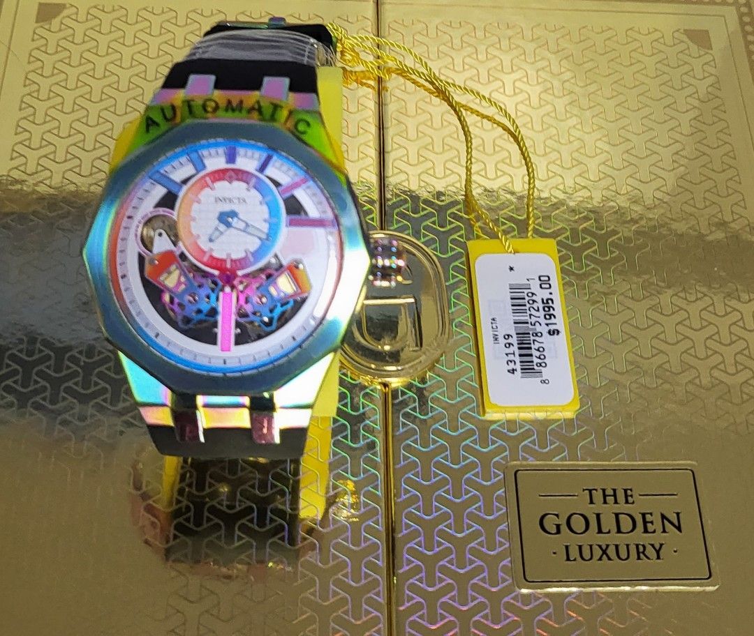 Invicta store multicolor watch
