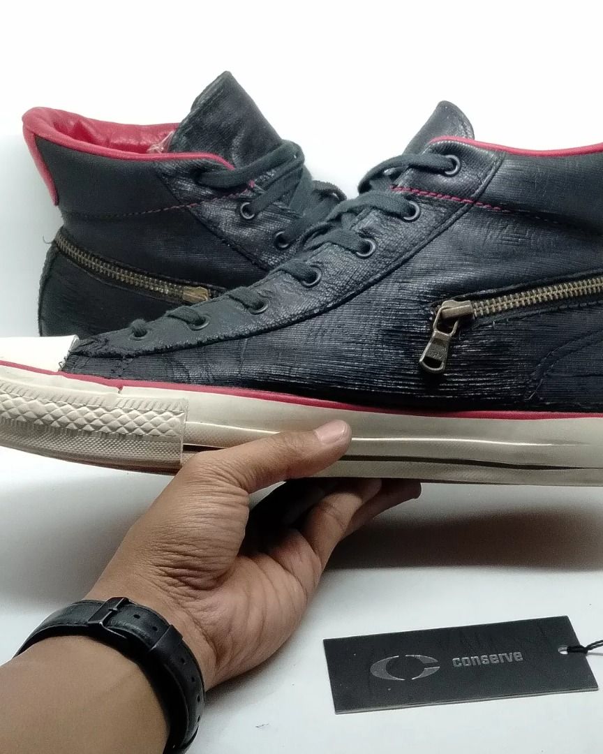 Sepatu Converse John Varvatos High Leather size 43