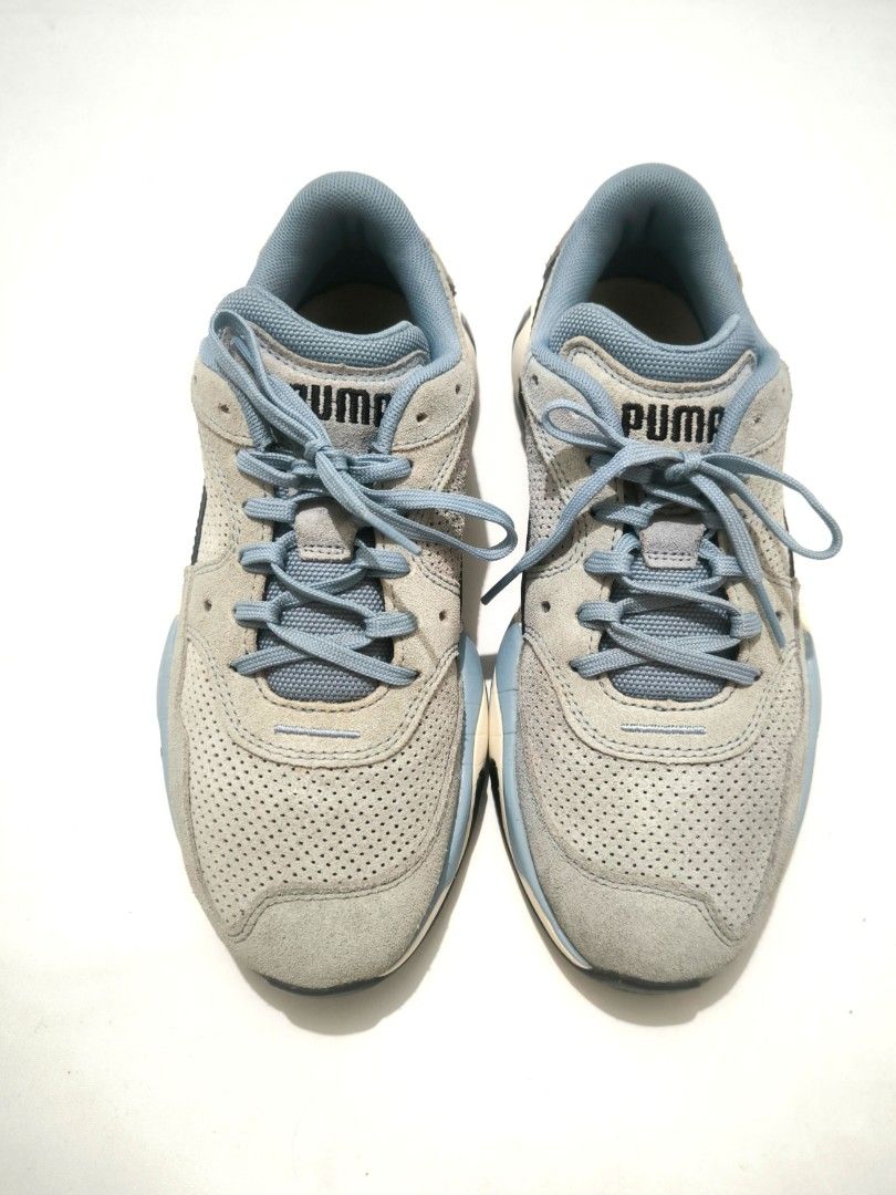 Trainers Puma Sneakers Storm Sepatu Sneakers PUMA Storm Street Trainers  Faded Denim Original