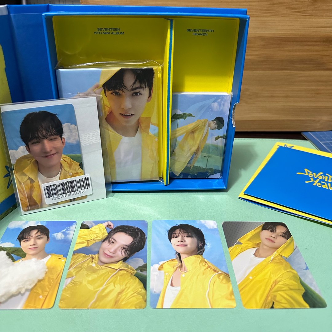 SEVENTEEN ‘SEVENTEENTH HEAVEN’ CARAT VERSION — VERNON SET, Hobbies