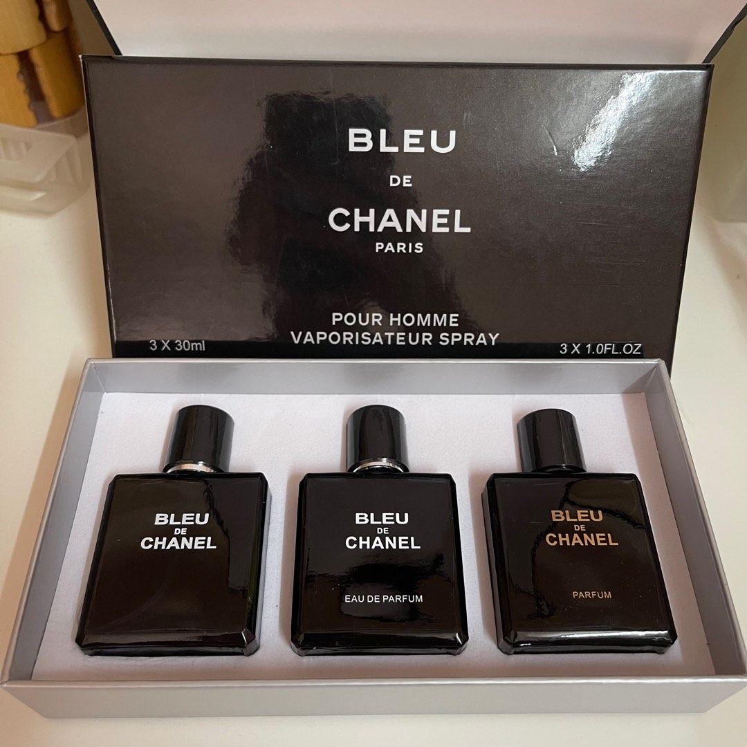 SG INSTOCK] Bleu De Chanel Perfume Set, Comes with paper bag