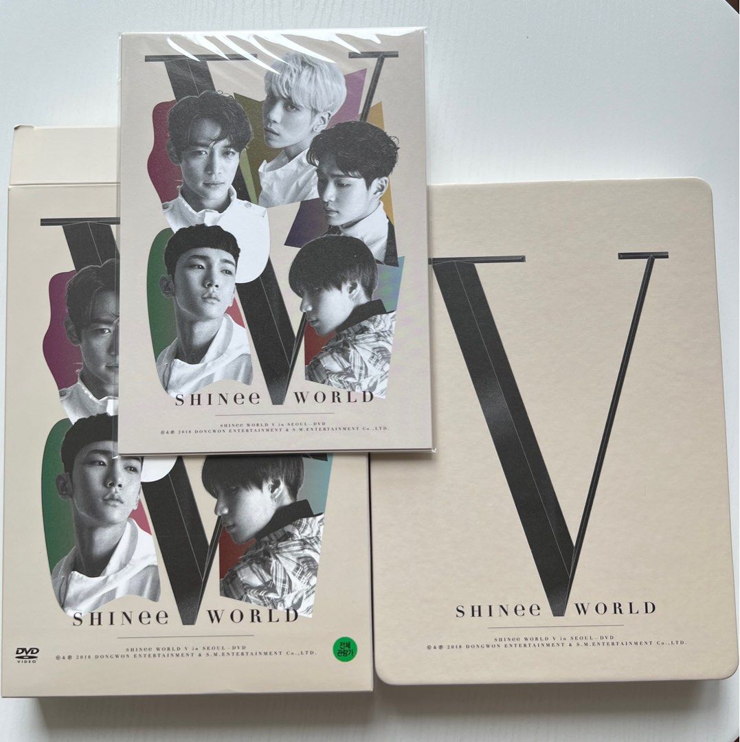SHINee World V in Seoul DVD (concert), 興趣及遊戲, 收藏品及紀念品
