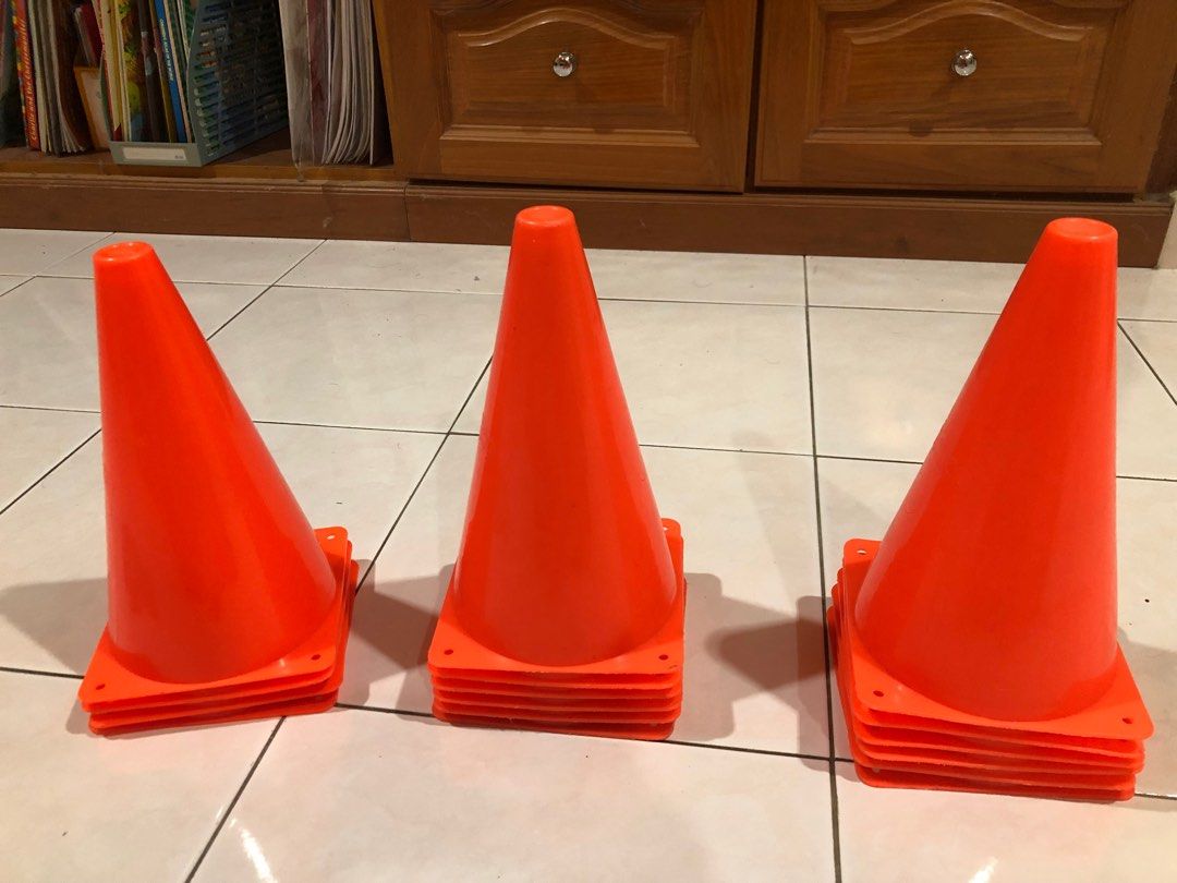 Sondico Training Cone 9inch, Sports Equipment, Sports & Games, Racket