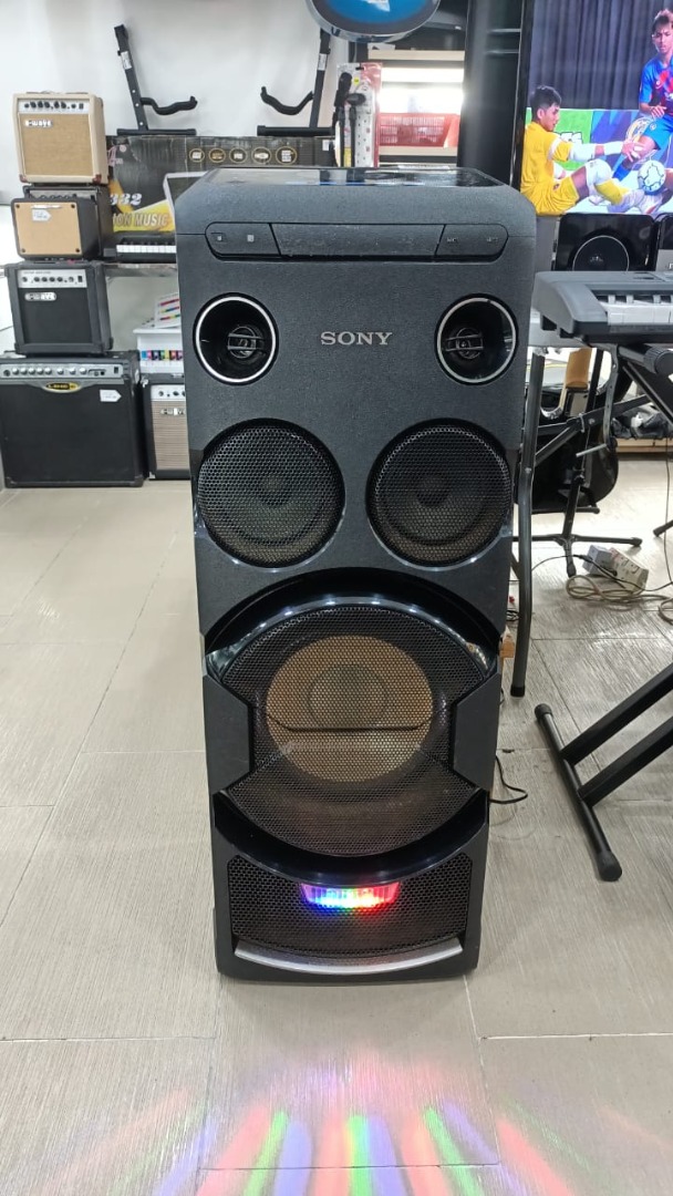 Sony MHCV77DW High Power Home Audio System with WiFi and Bluetooth