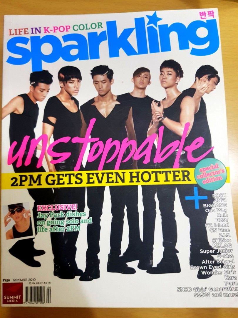 Sparkling K-POP Magazine (November 2010 Issue), Hobbies &amp; Toys, Books ...