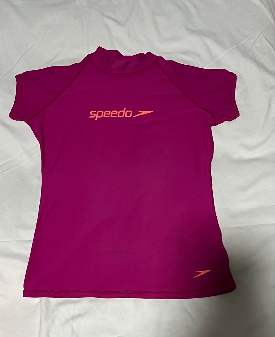 Speedo Rash Guard, Women's Fashion, Swimwear, Rash guard on Carousell