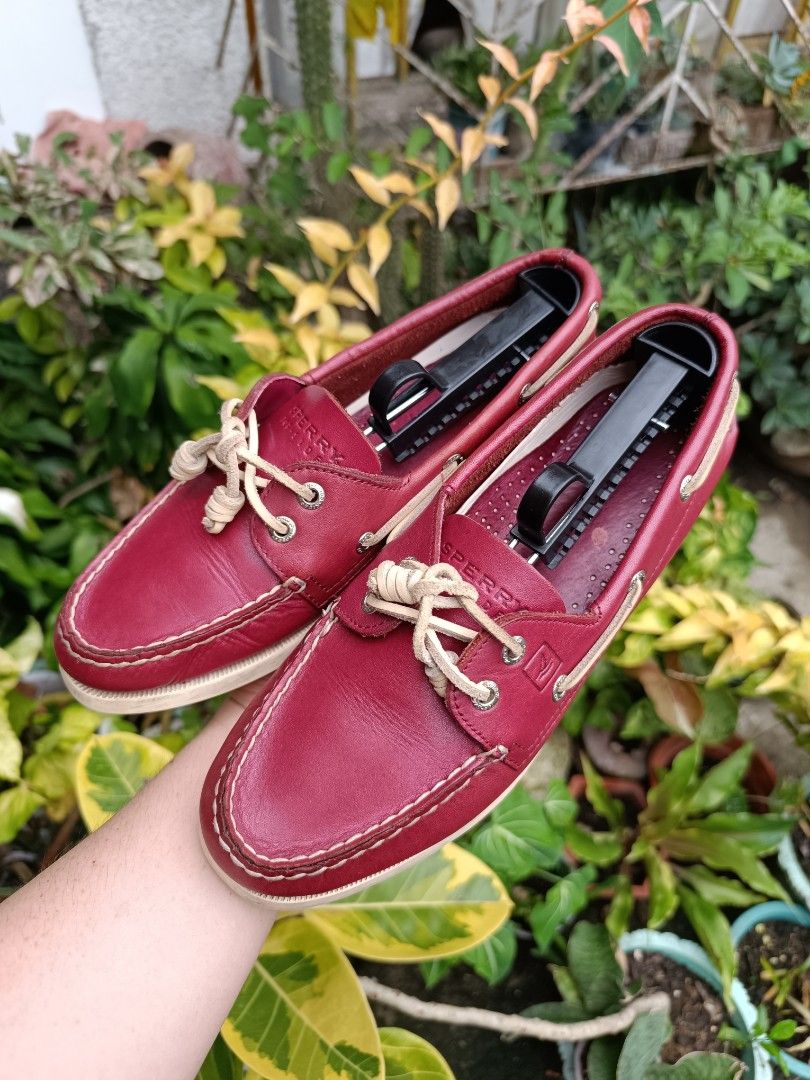 Sperry top top sider red