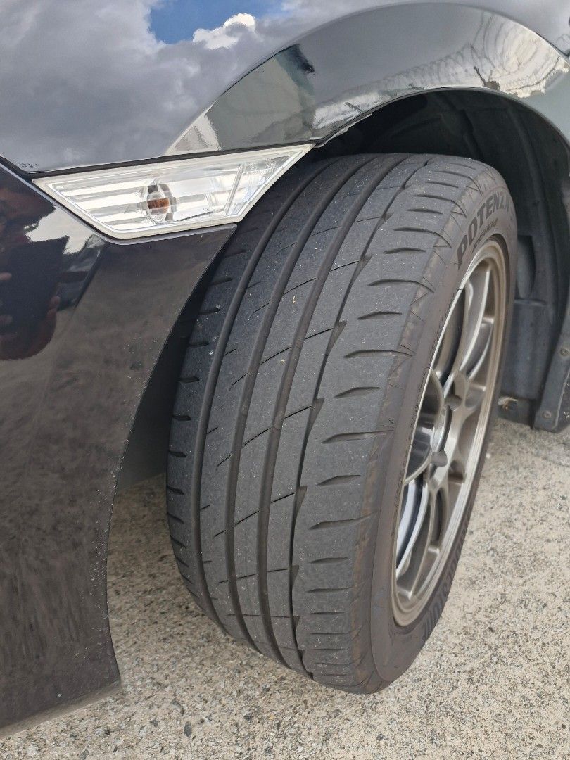 Honda Civic FC Sport rims 17", Car Accessories, Tyres & Rims on Carousell