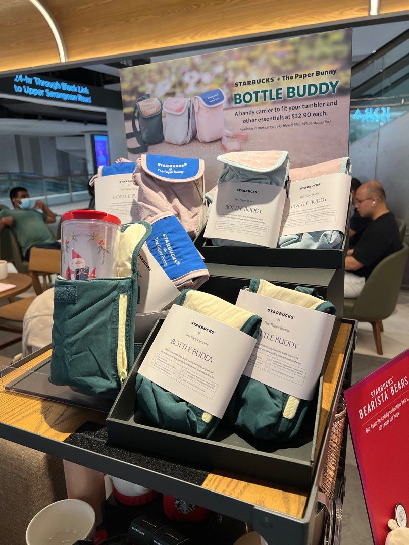 Starbucks X The Paper Bunny bottle buddy, Furniture & Home Living ...