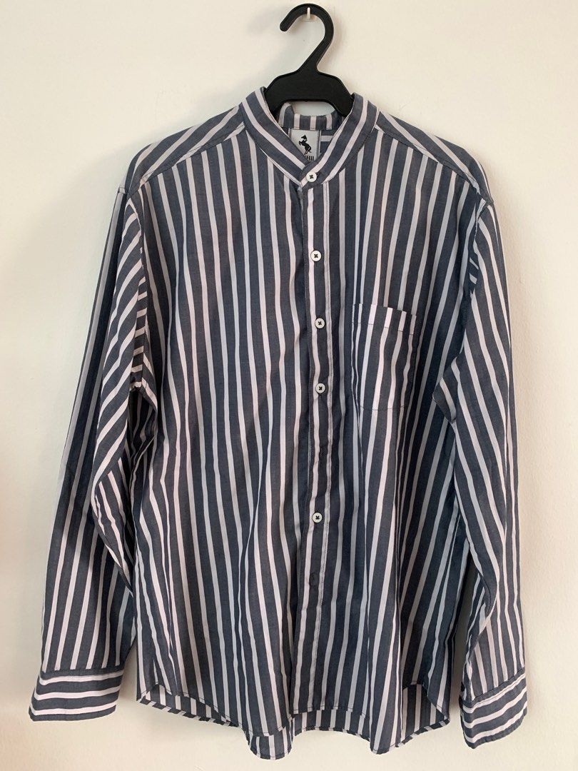 Striped Long Sleeve Shirt (Category: Formal Shirts) located in Pasay City. Submitted by allthatdraft (Listing ID 1268396542, Image 1). Description: Measurements Brand size is XL Length is 29.5 in Width 20.5 in Condition 9/10 Payment methods Gcash, BPI, or BDO Shipping methods If within Metro Manila, Grab Express or Angkas padala. If provincial, J&T. Please note that shipping fee shall be shouldered by the buyer. Notes: Photos of the item are prov