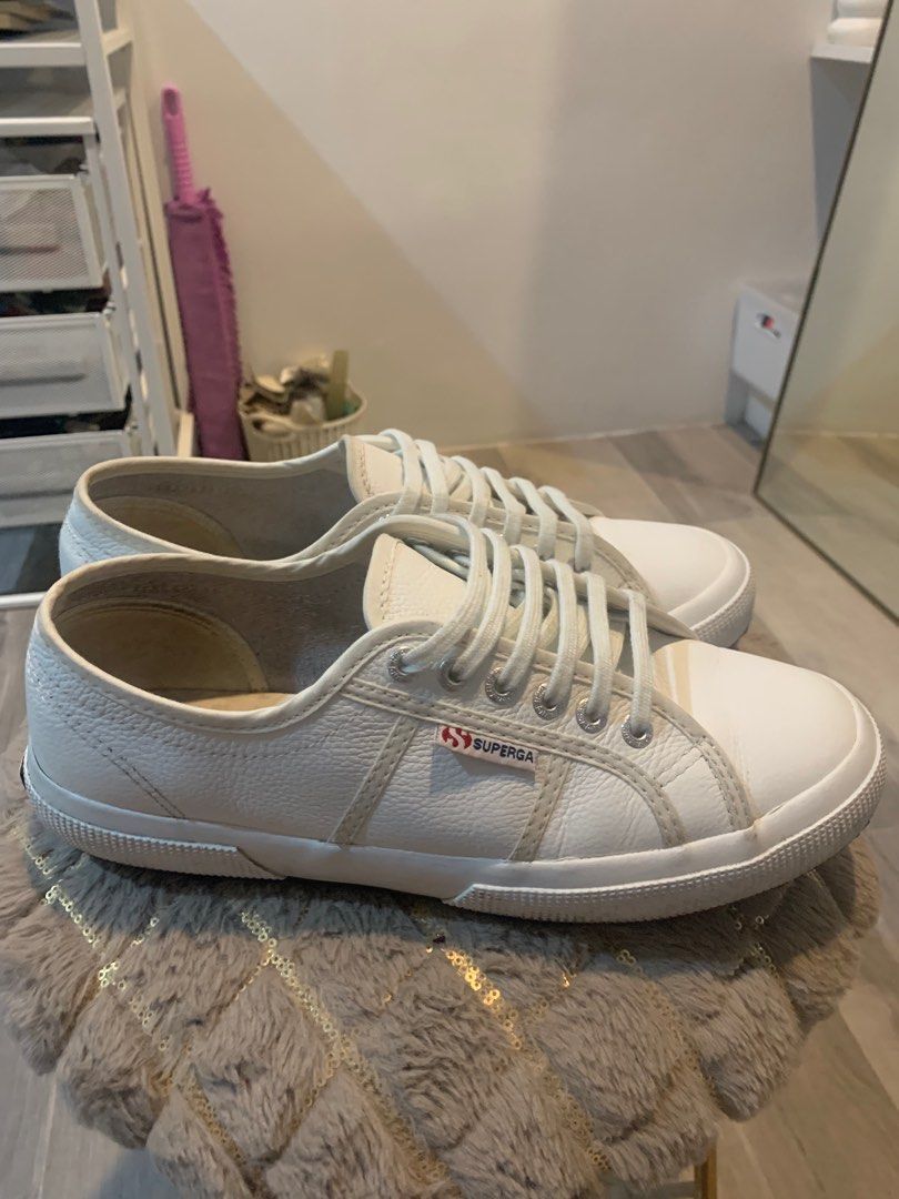 Superga 2025 leather trainers