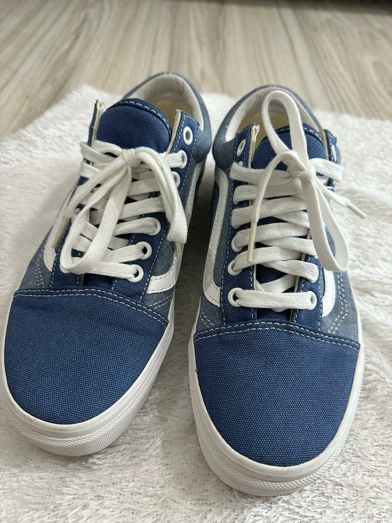 VANS Chambray Old Skool AUTHENTIC Women s Fashion Footwear