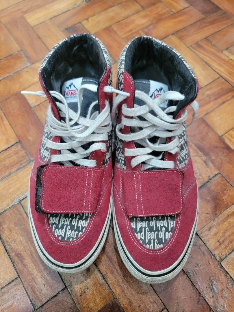 Vans sk8 hi fear sale of god