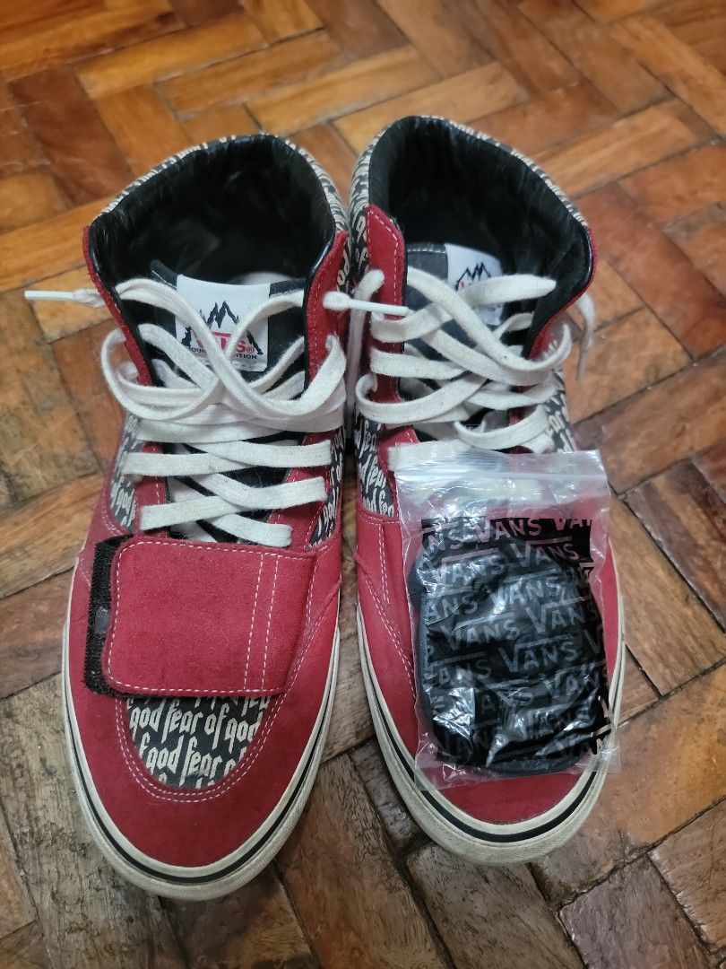 Vans sk8 hi fear online of god