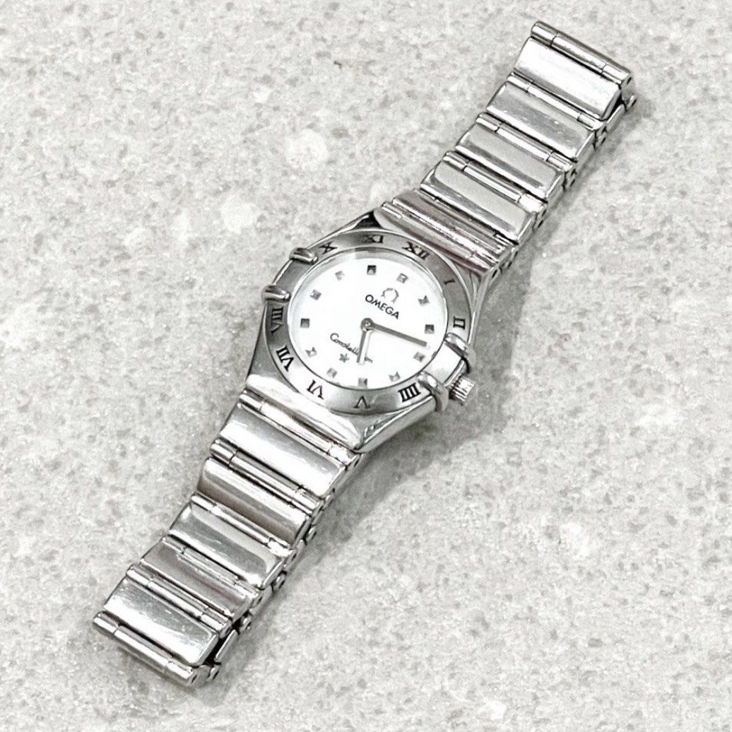 Vintage 2002 OMEGA Constellation Ladies Stainless Steel Quartz